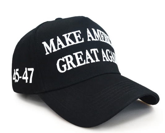 Black MAGA Hat